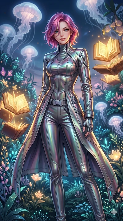 score_9, masterpiece, best quality, ultra-detailed, high-budget anime keyframe, editorial fashion photography, tasteful artistic composition, Caucasian woman, strictly human ears. cowboy shot from the thighs up, character and outfit filling the frame