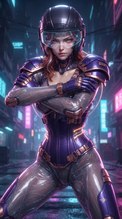 score_9, masterpiece, best quality, ultra-detailed, high-budget anime keyframe, editorial fashion photography, tasteful artistic composition, Caucasian woman. close-up cowboy shot from the waist and thighs up, the character dominates the composition,
