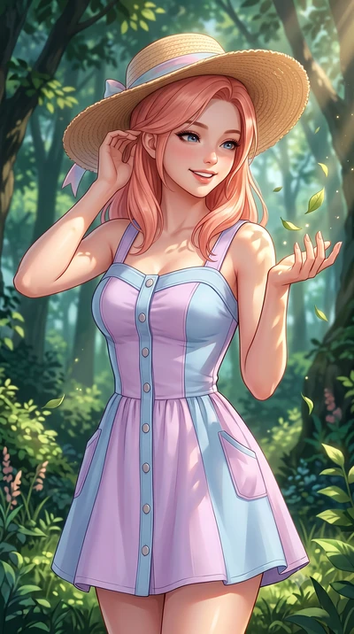 score_9, masterpiece, best quality, ultra-detailed, high-budget anime keyframe, semi-realistic 3D game render, editorial fashion photography, tasteful artistic composition, Japanese woman. close-up cowboy shot from the waist and thighs up, the charac