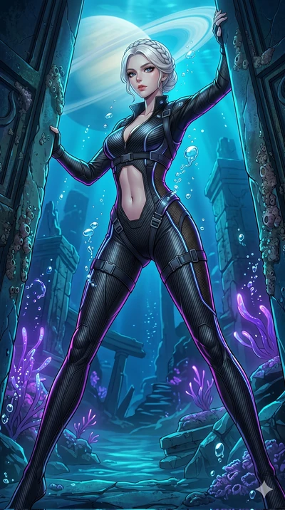 score_9, masterpiece, best quality, ultra-detailed, High-budget Anime Keyframe, vibrant colors, fluid line-art, expressive lighting, cinematic composition, Ufotable-style visual effects, top-tier animation quality, Korean woman with idol-like refined