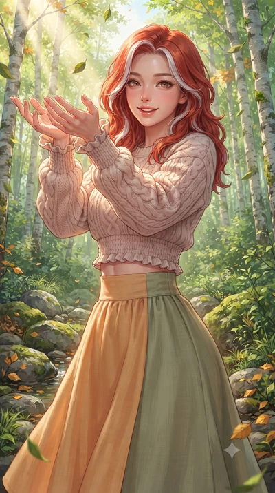 score_9, masterpiece, best quality, ultra-detailed, high-budget anime keyframe, editorial fashion photography, tasteful artistic composition, Caucasian woman. close-up cowboy shot from the waist and thighs up, the character dominates the composition,