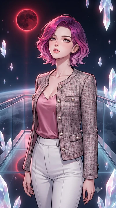 score_9, masterpiece, best quality, ultra-detailed, high-budget anime keyframe, gorgeous anime illustration, with clean line-art, distinct ink outlines, and high-contrast stereoscopic depth, Caucasian woman, strictly human ears. close-up cowboy shot 
