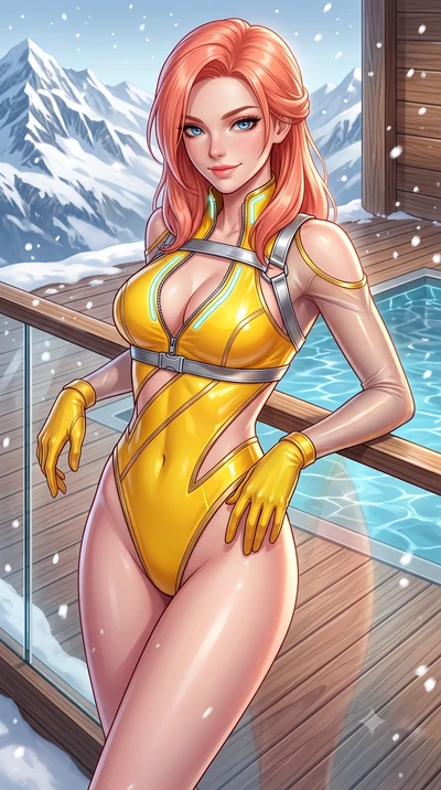score_9, masterpiece, best quality, ultra-detailed, high-budget anime keyframe, semi-realistic 3D game render, editorial fashion photography, tasteful artistic composition, Japanese woman. close-up cowboy shot from the waist and thighs up, the charac