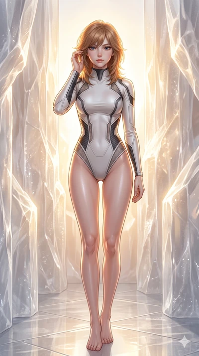 score_9, masterpiece, best quality, ultra-detailed, high-budget anime keyframe, editorial fashion photography, tasteful artistic composition, Korean woman. cowboy shot from the thighs up, character and outfit filling the frame for maximum editorial p