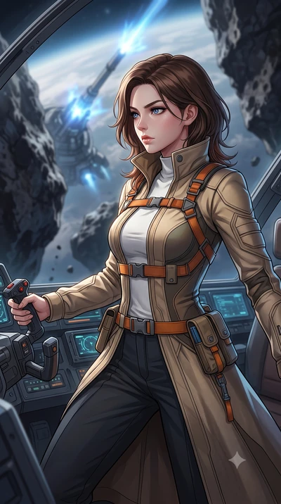 score_9, masterpiece, best quality, ultra-detailed, high-budget anime keyframe, editorial fashion photography, tasteful artistic composition, Korean woman. close-up cowboy shot from the waist and thighs up, the character dominates the composition, fi