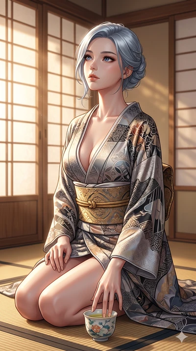 score_9, masterpiece, best quality, ultra-detailed, high-budget anime keyframe, editorial fashion photography, tasteful artistic composition, Korean woman. cowboy shot from the thighs up, character and outfit filling the frame for maximum editorial p