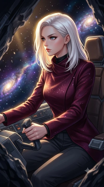 score_9, masterpiece, best quality, ultra-detailed, high-budget anime keyframe, editorial fashion photography, tasteful artistic composition, Caucasian woman, strictly human ears. close-up cowboy shot from the waist and thighs up, the character domin