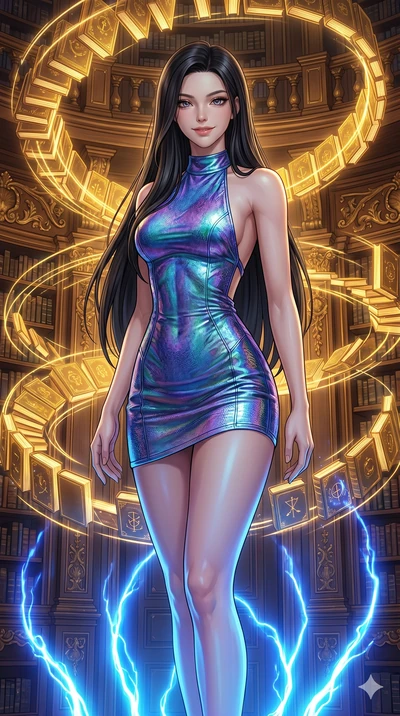 score_9, masterpiece, best quality, ultra-detailed, high-budget anime keyframe, editorial fashion photography, tasteful artistic composition, Korean woman. cowboy shot from the thighs up, character and outfit filling the frame for maximum editorial p