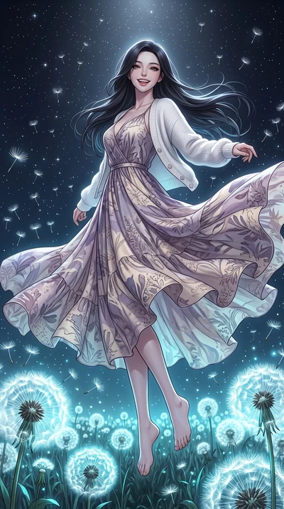 score_9, masterpiece, best quality, ultra-detailed, high-budget anime keyframe, editorial fashion photography, tasteful artistic composition, Korean woman. low angle full-body shot from head to toe showing her feet, filling the entire 9:16 vertical f