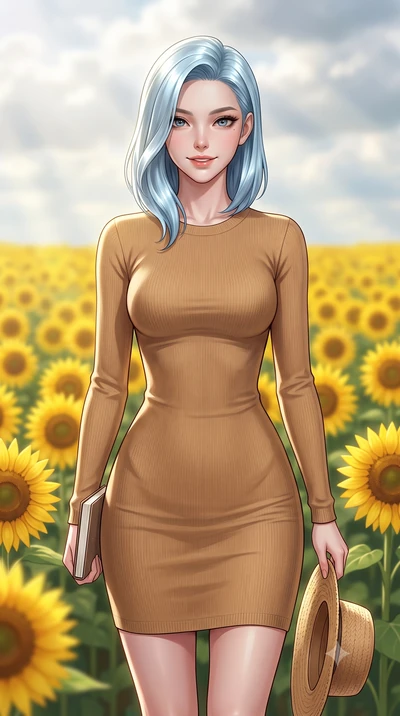 score_9, masterpiece, best quality, ultra-detailed, high-budget anime keyframe, editorial fashion photography, tasteful artistic composition, Korean woman. close-up cowboy shot from the waist and thighs up, the character dominates the composition, fi