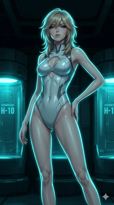 score_9, masterpiece, best quality, ultra-detailed, high-budget anime keyframe, editorial fashion photography, tasteful artistic composition, Japanese woman. cowboy shot from the thighs up, character and outfit filling the frame for maximum editorial