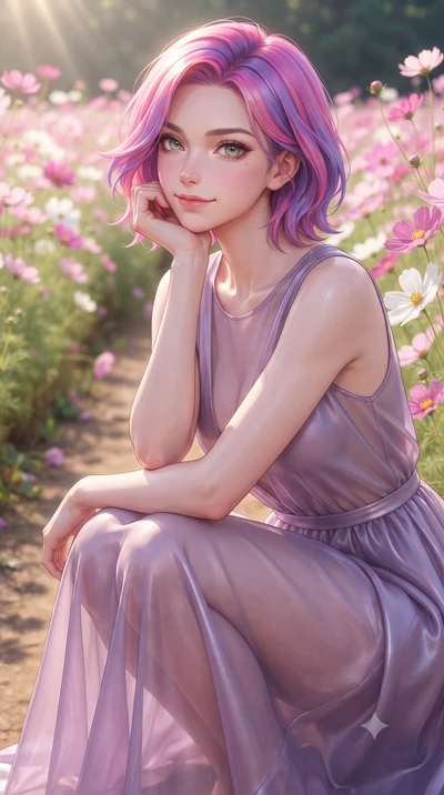 score_9, masterpiece, best quality, ultra-detailed, high-budget anime keyframe, editorial fashion photography, tasteful artistic composition, Caucasian woman woman. close-up cowboy shot from the waist and thighs up, the character dominates the compos