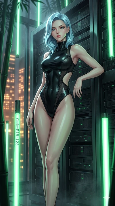score_9, masterpiece, best quality, ultra-detailed, high-budget anime keyframe, editorial fashion photography, tasteful artistic composition, Korean woman. cowboy shot from the thighs up, character and outfit filling the frame for maximum editorial p