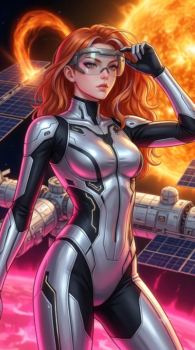 score_9, masterpiece, best quality, ultra-detailed, high-budget anime keyframe, editorial fashion photography, tasteful artistic composition, Caucasian woman, strictly human ears. close-up cowboy shot from the waist and thighs up, the character domin