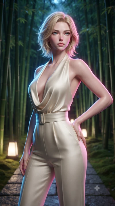 score_9, masterpiece, best quality, ultra-detailed, high-budget anime keyframe, editorial fashion photography, tasteful artistic composition, Caucasian woman, strictly human ears. close-up cowboy shot from the waist and thighs up, the character domin