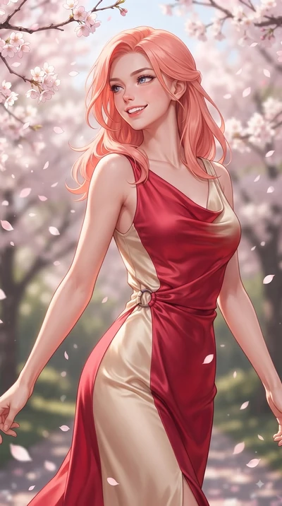 score_9, masterpiece, best quality, ultra-detailed, high-budget anime keyframe, editorial fashion photography, tasteful artistic composition, Japanese woman. close-up cowboy shot from the waist and thighs up, the character dominates the composition, 