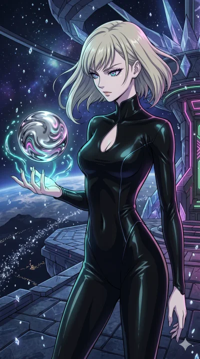 score_9, masterpiece, best quality, ultra-detailed, High-budget Anime Keyframe, vibrant colors, fluid line-art, expressive lighting, cinematic composition, Ufotable-style visual effects, top-tier animation quality, Caucasian woman with pale skin and 