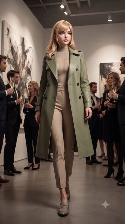 score_9, masterpiece, best quality, ultra-detailed, high-budget anime keyframe, editorial fashion photography, tasteful artistic composition, Caucasian woman, strictly human ears. low angle full-body shot from head to toe showing her feet, filling th