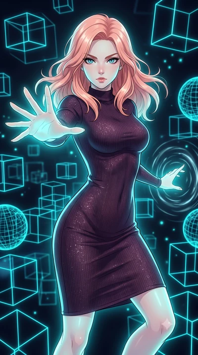 score_9, masterpiece, best quality, ultra-detailed, high-budget anime keyframe, clean line-art, cel-shading, Japanese woman. close-up cowboy shot from the waist and thighs up, the character dominates the composition, filling the frame with her large 
