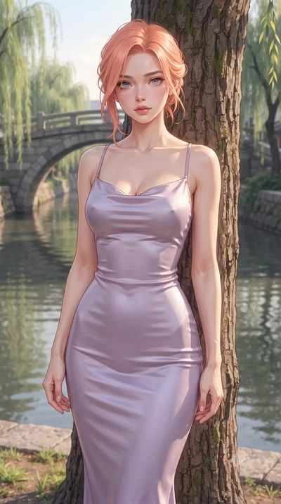 score_9, masterpiece, best quality, ultra-detailed, high-budget anime keyframe, editorial fashion photography, tasteful artistic composition, Japanese woman woman. close-up cowboy shot from the waist and thighs up, the character dominates the composi