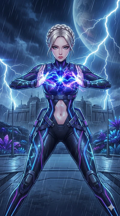 score_9, masterpiece, best quality, ultra-detailed, High-budget Anime Keyframe, vibrant colors, fluid line-art, expressive lighting, cinematic composition, Ufotable-style visual effects, top-tier animation quality, Korean woman with idol-like refined