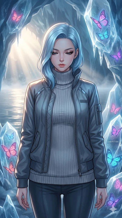 score_9, masterpiece, best quality, ultra-detailed, high-budget anime keyframe, editorial fashion photography, tasteful artistic composition, Korean woman. cowboy shot from the thighs up, character and outfit filling the frame for maximum editorial p