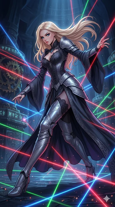 score_9, masterpiece, best quality, ultra-detailed, high-budget anime movie keyframe, cinematic anime lighting, intricate line art, Japanese woman. Dynamic full-body shot stretching the vertical silhouette with extreme perspective. navigating a field