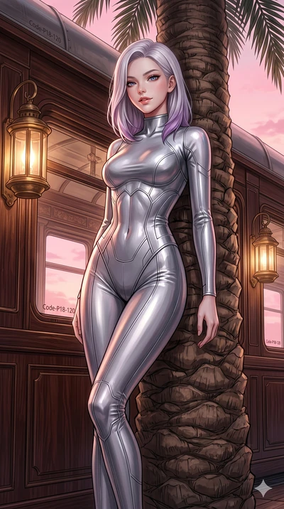 score_9, masterpiece, best quality, ultra-detailed, high-budget anime keyframe, editorial fashion photography, tasteful artistic composition, Caucasian woman, strictly human ears. cowboy shot from the thighs up, character and outfit filling the frame