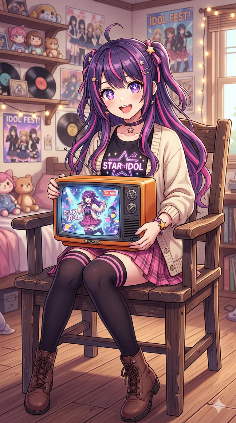 A Korean female idol in a white cropped t-shirt and ripped blue jeans, holding a shirasaya sword in a confident pose. 4k, ultra detail, master piece, 9:16 ratio