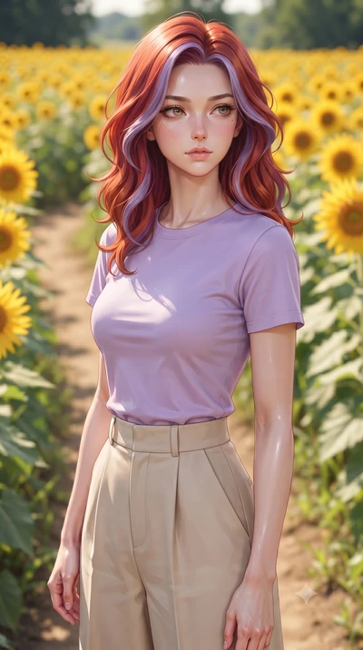 score_9, masterpiece, best quality, ultra-detailed, high-budget anime keyframe, editorial fashion photography, tasteful artistic composition, Caucasian woman woman. close-up cowboy shot from the waist and thighs up, the character dominates the compos