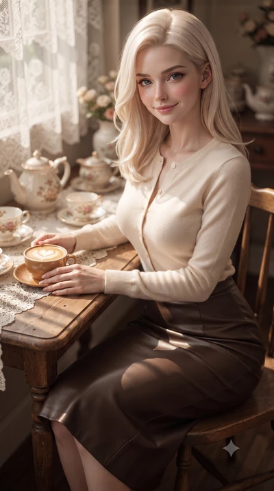 score_9, masterpiece, best quality, ultra-detailed, high-budget anime keyframe, editorial fashion photography, tasteful artistic composition, Caucasian woman. close-up cowboy shot from the waist and thighs up, the character dominates the composition,