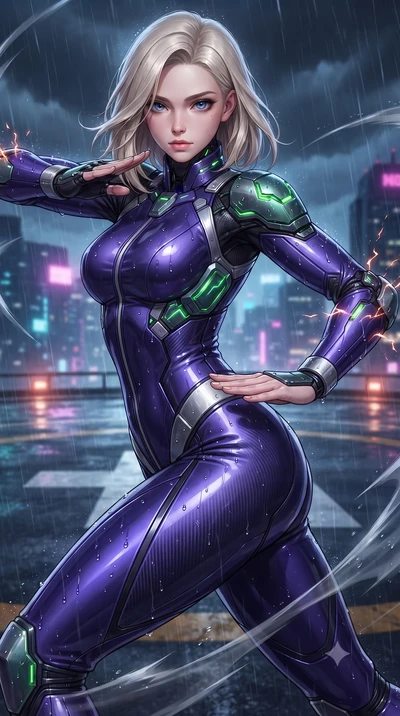 score_9, masterpiece, best quality, ultra-detailed, high-budget anime keyframe, editorial fashion photography, tasteful artistic composition, Caucasian woman. close-up cowboy shot from the waist and thighs up, the character dominates the composition,