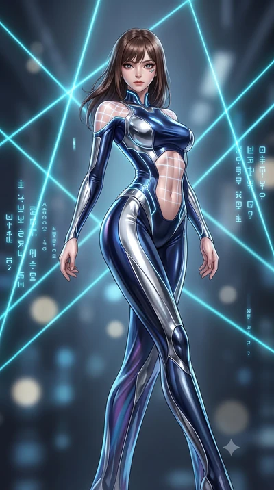 score_9, masterpiece, best quality, ultra-detailed, high-budget anime keyframe, editorial fashion photography, tasteful artistic composition, Korean woman. low angle full-body shot from head to toe showing her feet, filling the entire 9:16 vertical f