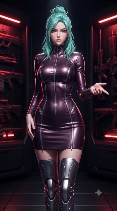 score_9, masterpiece, best quality, ultra-detailed, high-budget anime keyframe, editorial fashion photography, tasteful artistic composition, Japanese woman. close-up cowboy shot from the waist and thighs up, the character dominates the composition, 
