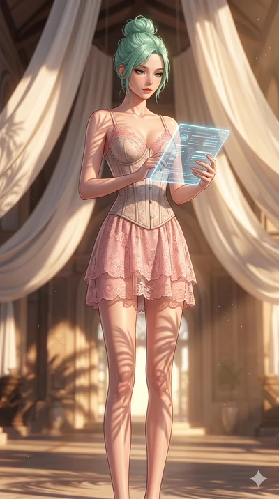 score_9, masterpiece, best quality, ultra-detailed, high-budget anime keyframe, editorial fashion photography, tasteful artistic composition, Japanese woman. cowboy shot from the thighs up, character and outfit filling the frame for maximum editorial