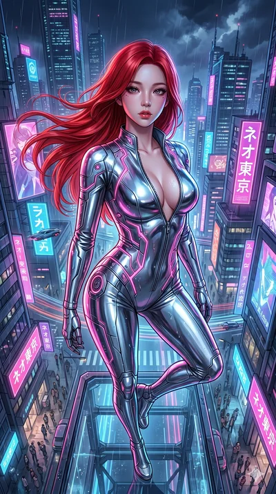 score_9, masterpiece, best quality, ultra-detailed, semi-realistic high-budget anime keyframe, an incredibly beautiful Japanese anime girl. Dynamic low angle shot filling the frame. She has an absolutely cute and compact proportion, an petite female 