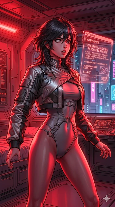 score_9, masterpiece, best quality, ultra-detailed, high-budget anime keyframe, editorial fashion photography, tasteful artistic composition, Caucasian woman, strictly human ears. cowboy shot from the thighs up, character and outfit filling the frame