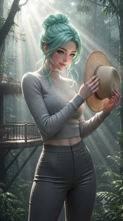 score_9, masterpiece, best quality, ultra-detailed, high-budget anime keyframe, editorial fashion photography, tasteful artistic composition, Japanese woman woman. close-up cowboy shot from the waist and thighs up, the character dominates the composi