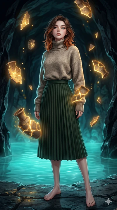 score_9, masterpiece, best quality, ultra-detailed, high-budget anime keyframe, editorial fashion photography, tasteful artistic composition, Korean woman. low angle full-body shot from head to toe showing her feet, filling the entire 9:16 vertical f