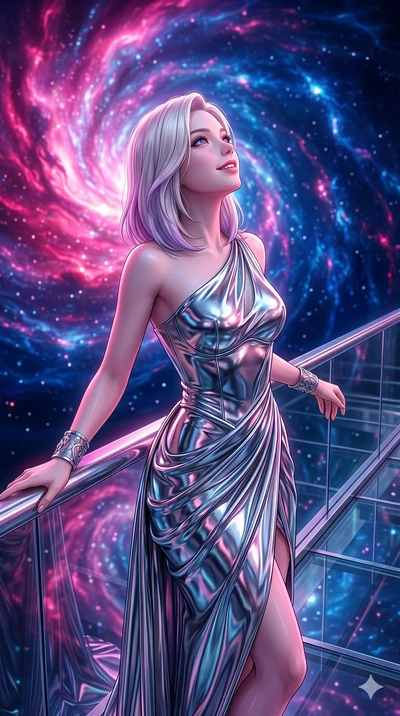 score_9, masterpiece, best quality, ultra-detailed, high-budget anime keyframe, editorial fashion photography, tasteful artistic composition, Caucasian woman, strictly human ears. Upper body close-up from the thighs up, character filling the screen f