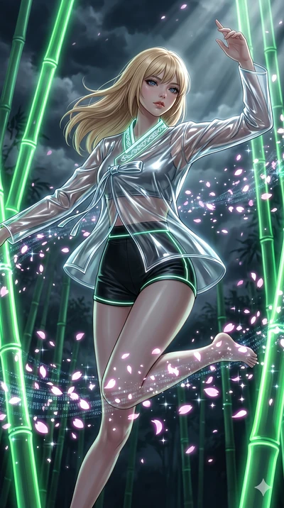 score_9, masterpiece, best quality, ultra-detailed, high-budget anime keyframe, editorial fashion photography, tasteful artistic composition, Japanese woman. upper body close-up from the thighs up, character filling the screen for maximum presence. l