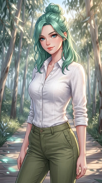 score_9, masterpiece, best quality, ultra-detailed, high-budget anime keyframe, editorial fashion photography, tasteful artistic composition, Japanese woman woman. close-up cowboy shot from the waist and thighs up, the character dominates the composi