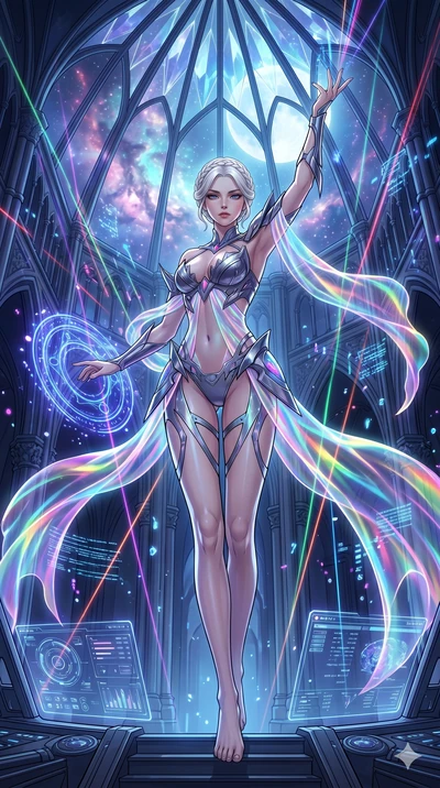 score_9, masterpiece, best quality, ultra-detailed, High-budget Anime Keyframe, vibrant colors, fluid line-art, expressive lighting, cinematic composition, Ufotable-style visual effects, top-tier animation quality, Japanese woman with delicate and el