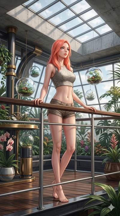 score_9, masterpiece, best quality, ultra-detailed, high-budget anime keyframe, editorial fashion photography, tasteful artistic composition, Japanese woman. cowboy shot from the thighs up, character and outfit filling the frame for maximum editorial