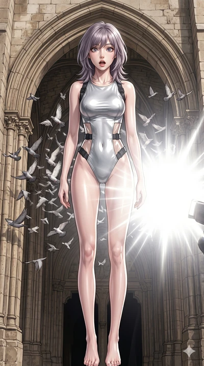 score_9, masterpiece, best quality, ultra-detailed, high-budget anime keyframe, editorial fashion photography, tasteful artistic composition, Japanese woman. cowboy shot from the thighs up, character and outfit filling the frame for maximum editorial