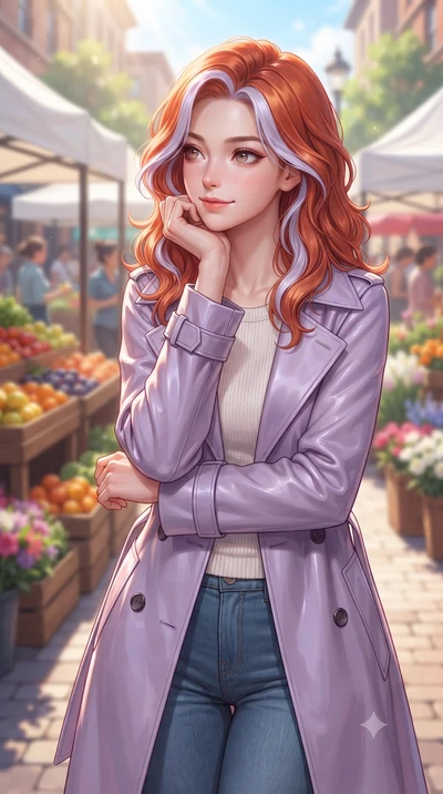 score_9, masterpiece, best quality, ultra-detailed, high-budget anime keyframe, editorial fashion photography, tasteful artistic composition, Caucasian woman woman. close-up cowboy shot from the waist and thighs up, the character dominates the compos