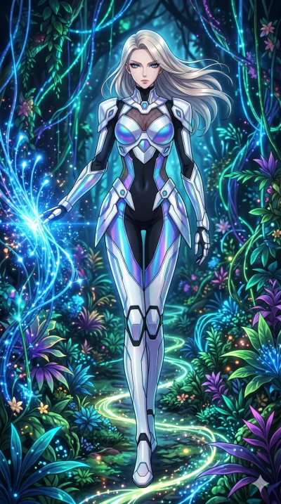 score_9, masterpiece, best quality, ultra-detailed, High-budget Anime Keyframe, vibrant colors, fluid line-art, expressive lighting, cinematic composition, Ufotable-style visual effects, top-tier animation quality, Caucasian woman with pale skin and 