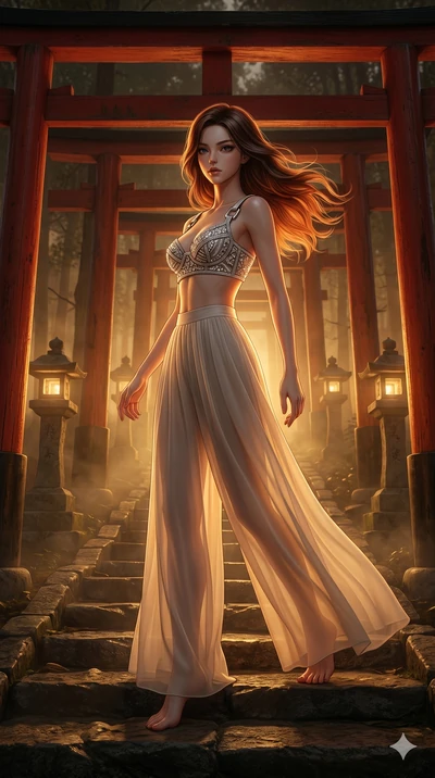 score_9, masterpiece, best quality, ultra-detailed, high-budget anime keyframe, editorial fashion photography, tasteful artistic composition, Korean woman. low angle full-body shot from head to toe showing her feet, filling the entire 9:16 vertical f