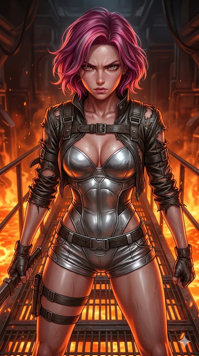 score_9, masterpiece, best quality, ultra-detailed, high-budget anime keyframe, editorial fashion photography, tasteful artistic composition, Caucasian woman, strictly human ears. cowboy shot from the thighs up, character and outfit filling the frame