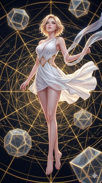 score_9, masterpiece, best quality, ultra-detailed, high-budget anime keyframe, Caucasian woman, strictly human ears. low angle full-body shot filling the entire 9:16 frame with her statuesque presence, stretching the vertical silhouette. floating gr